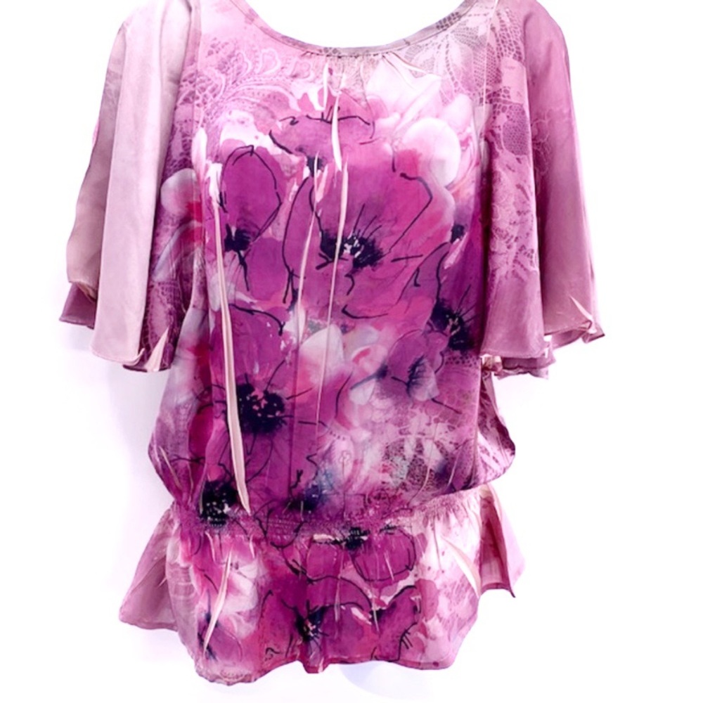 Fred David silky blouse S